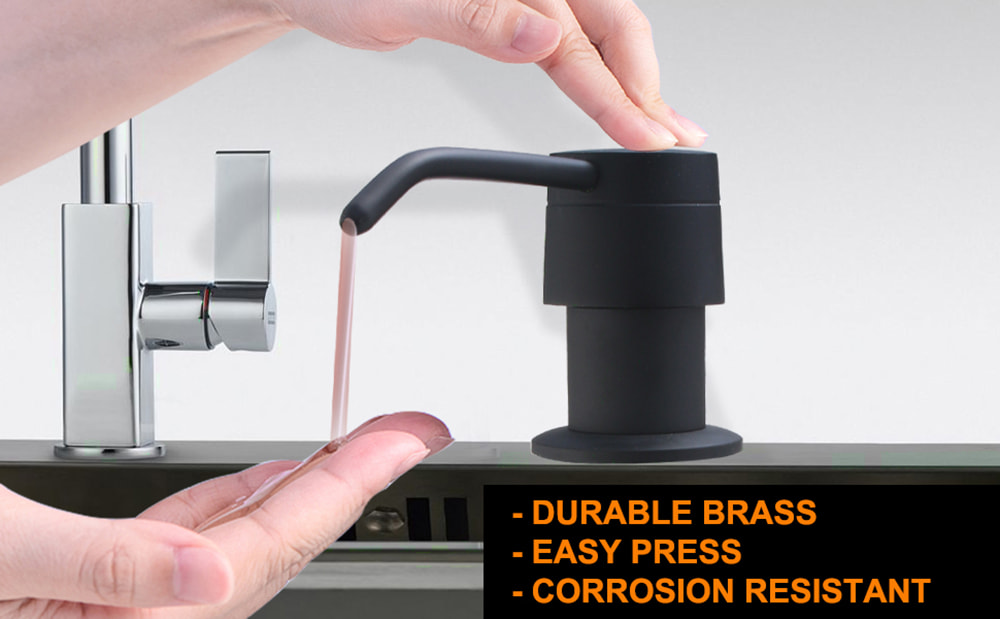 Kitchen Faucet Soap Dispenser