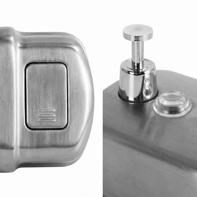 Dispenser Pump and Top Latch Details