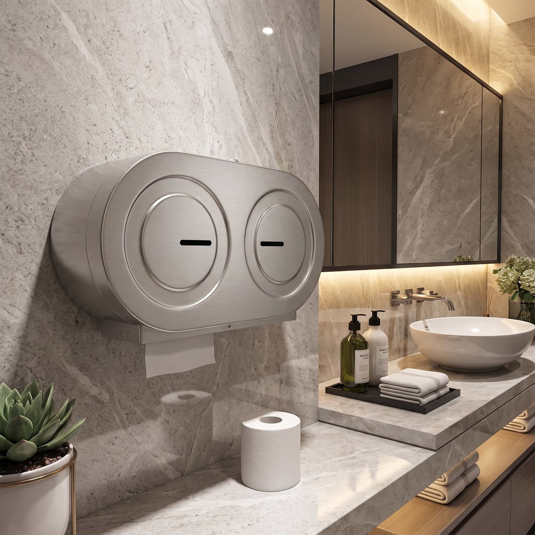 Comment choisir le distributeur de papier toilette commercial adapté aux toilettes publiques